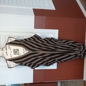 Uma and Leopold striped dress size XXL